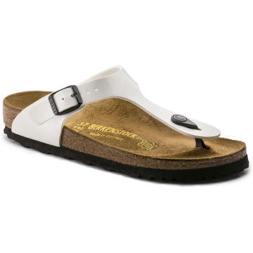Gizeh - Patent White / Birko-Flor Vernice Birkenst