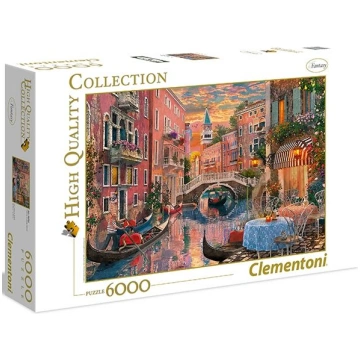 Clementoni Puzzle 6000 elementow. Venice Evening S
