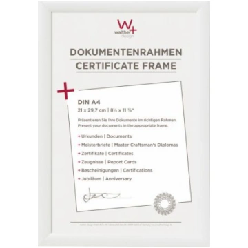 Walther Trendstyle 21x29 7 Resin white DIN A4 KP13