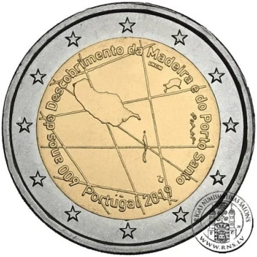 Portugal, 2 Euro 2019, 600 Years since the Discove