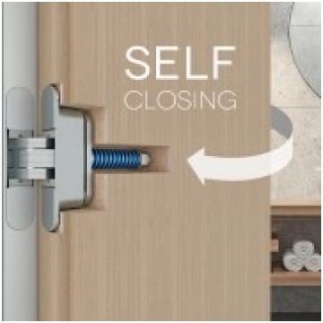 Slēptās eņģes AGB ECLIPSE 3.2 SELF CLOSE OCS