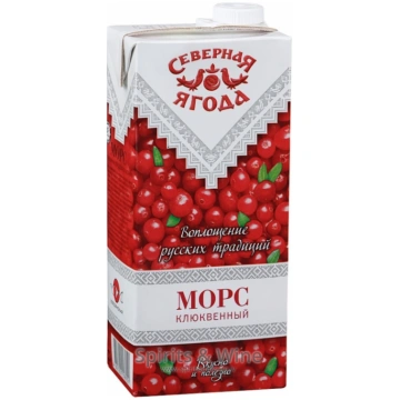 Morss Severnaja Jagoda dzērveņu
