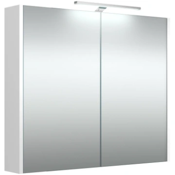 Vannas skapītis RB BATHROOM LARA, ar spoguli, LED